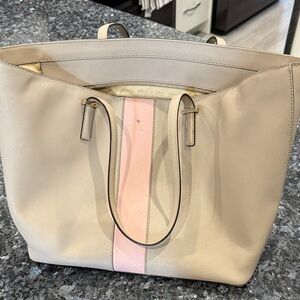 Kate Spade Nude and Pink Tote